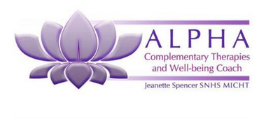 Alpha Complementary Therapies and Wellbeing Coach logo Alpha Complementary Therapies and Wellbeing Coach logo